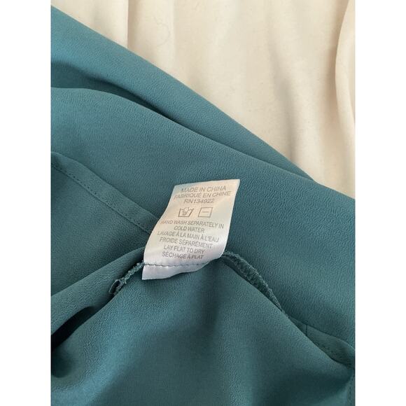 TOBI Tunic W Small Boho Peasant Chiffon Embroidered Aztec Feminine Sheer Tribal - Picture 9 of 9